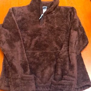 North Face fleece!  Barrelpocket front